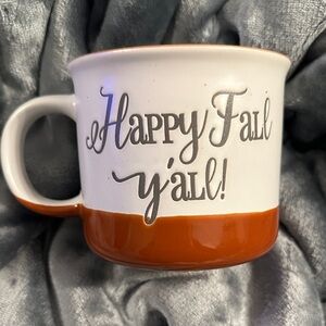 Happy Fall Y'all Ceramic Mug (2nd mug)